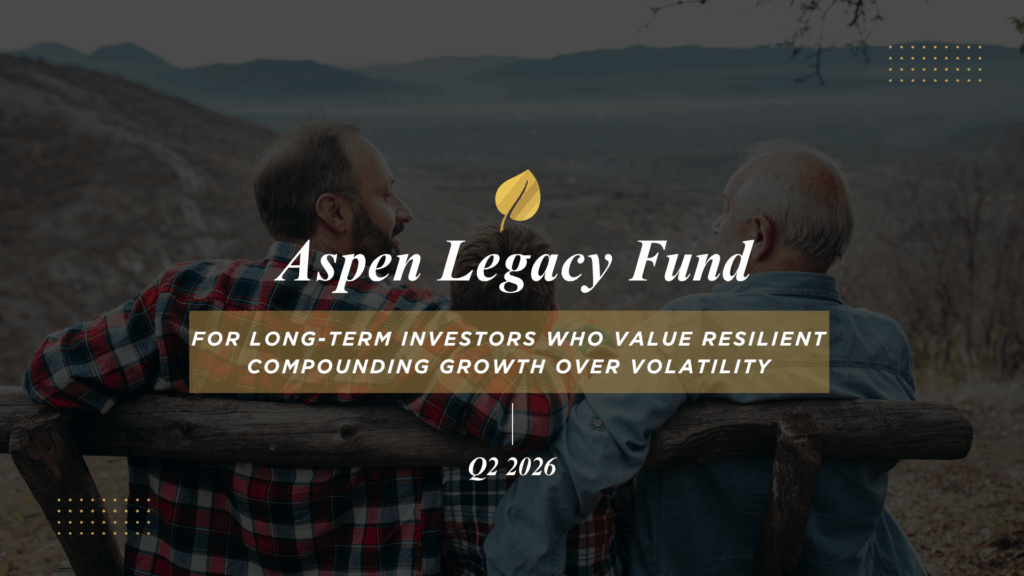 Aspen Legacy Fund Launch
